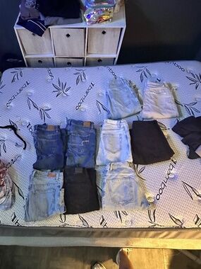 (9 pair Jean bundle) Pacsun American eagle polo jean bundle